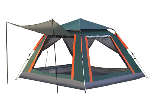 Straight Door Four-Sided Tent