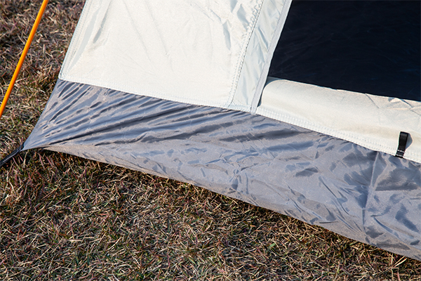 Silver Painted Fake Double Layer Tent